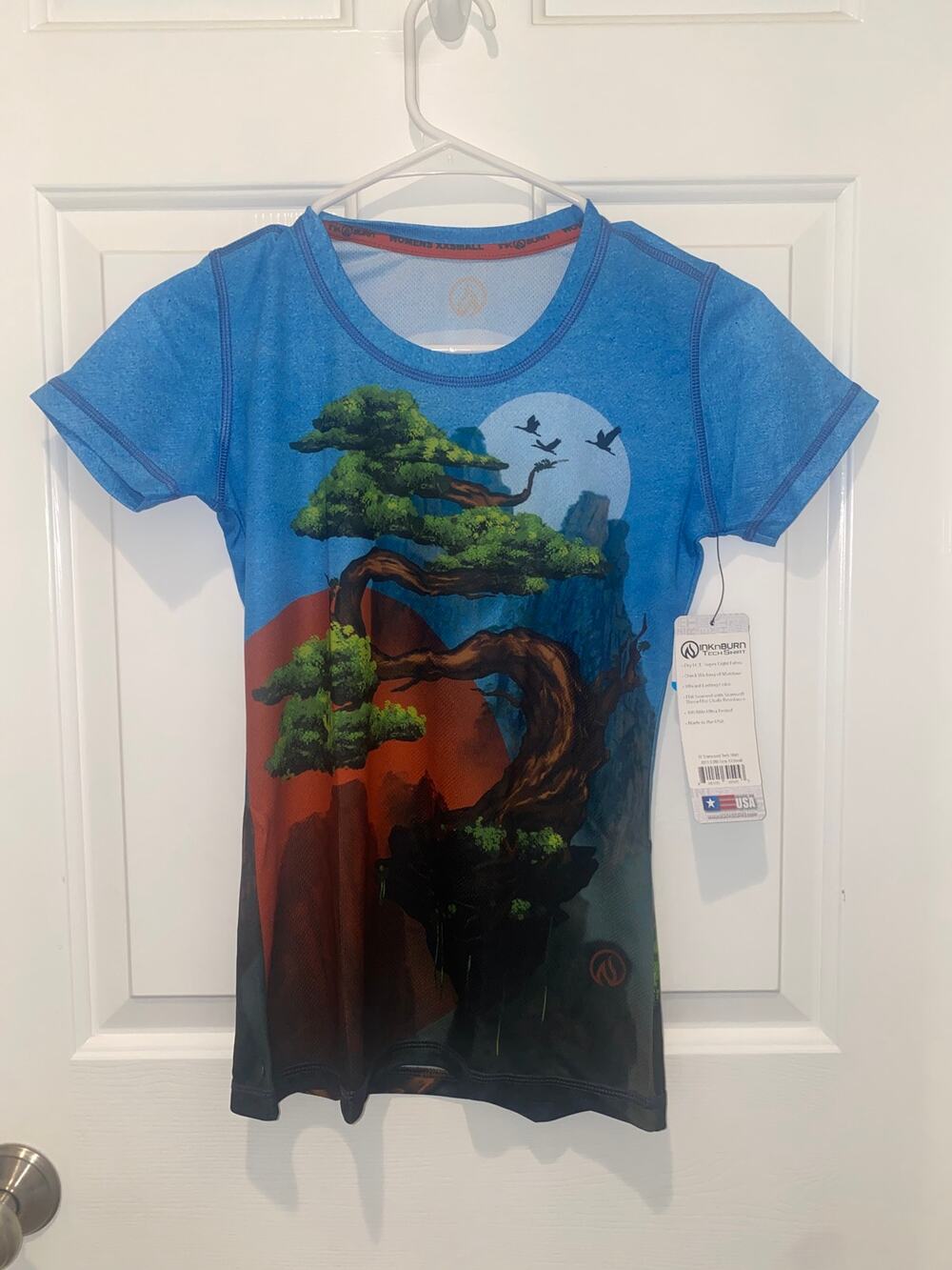 Ink N Burn Cycling Shirt Transcend Tech Size XXS NWT